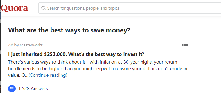 quora money question