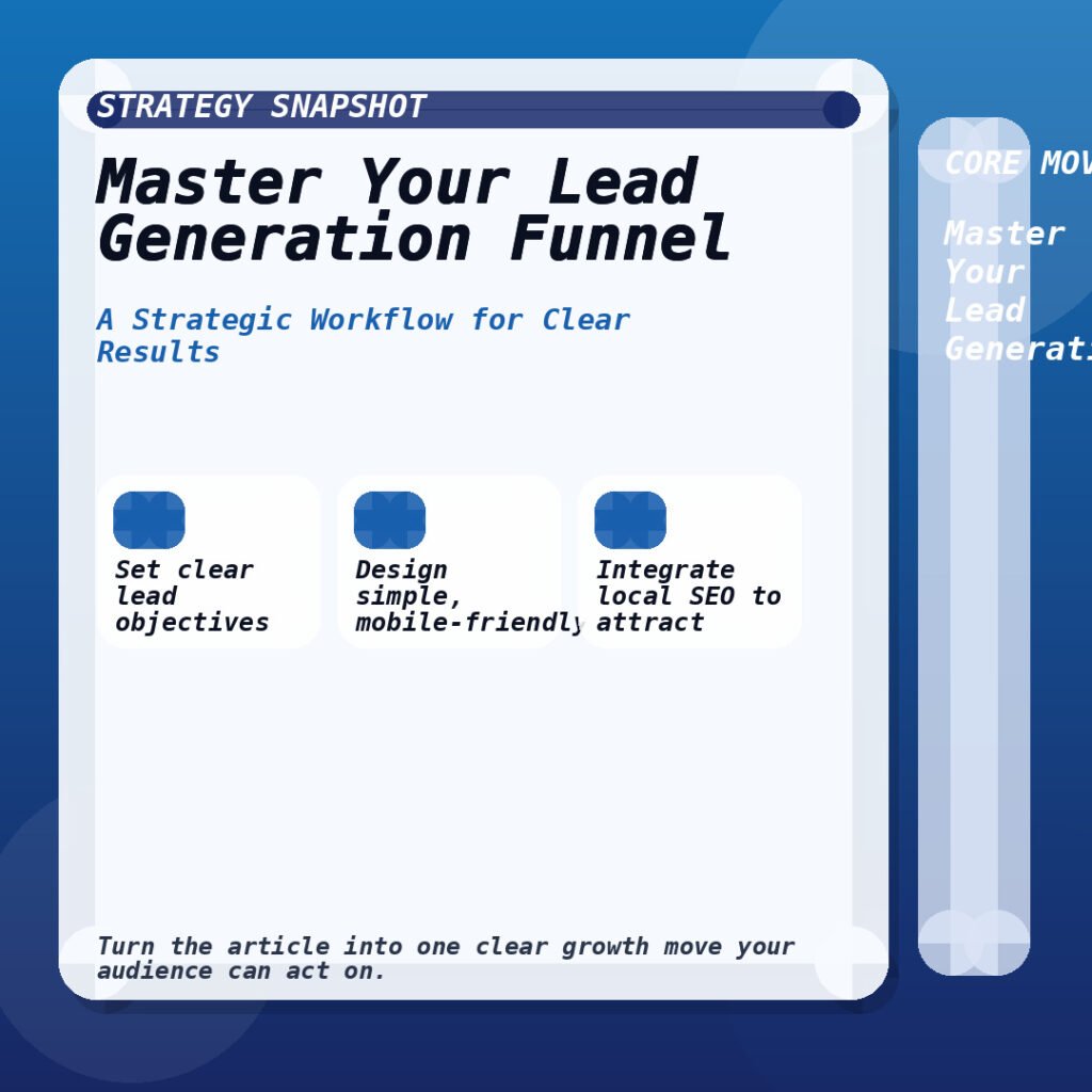 Master Your Lead Generation Funnel