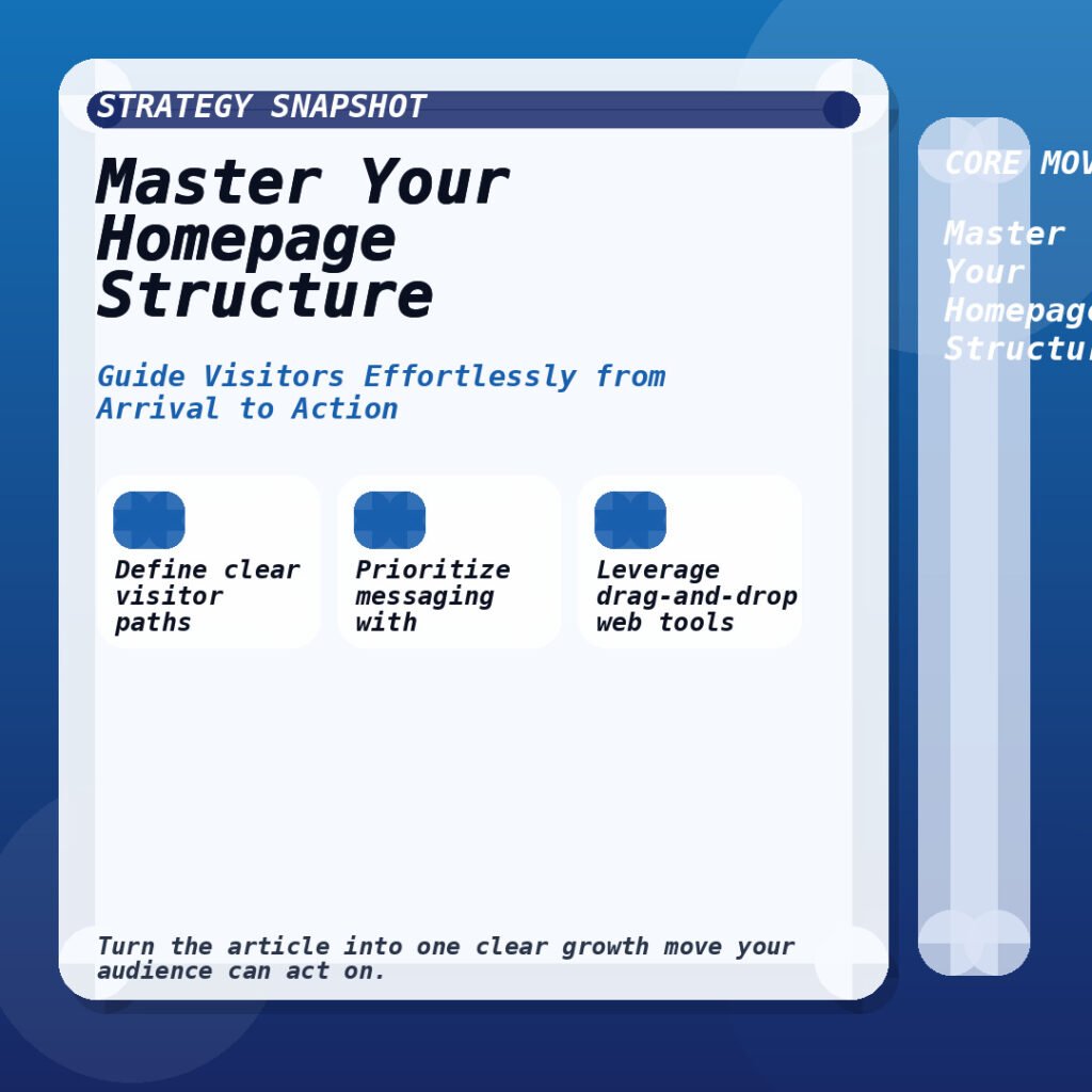 Master Your Homepage Structure