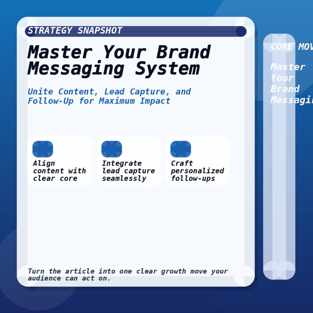 Master Your Brand Messaging System